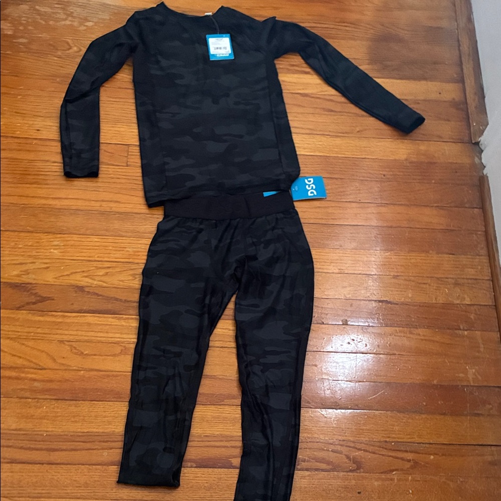 DSG Black Camo Kids Matching Set